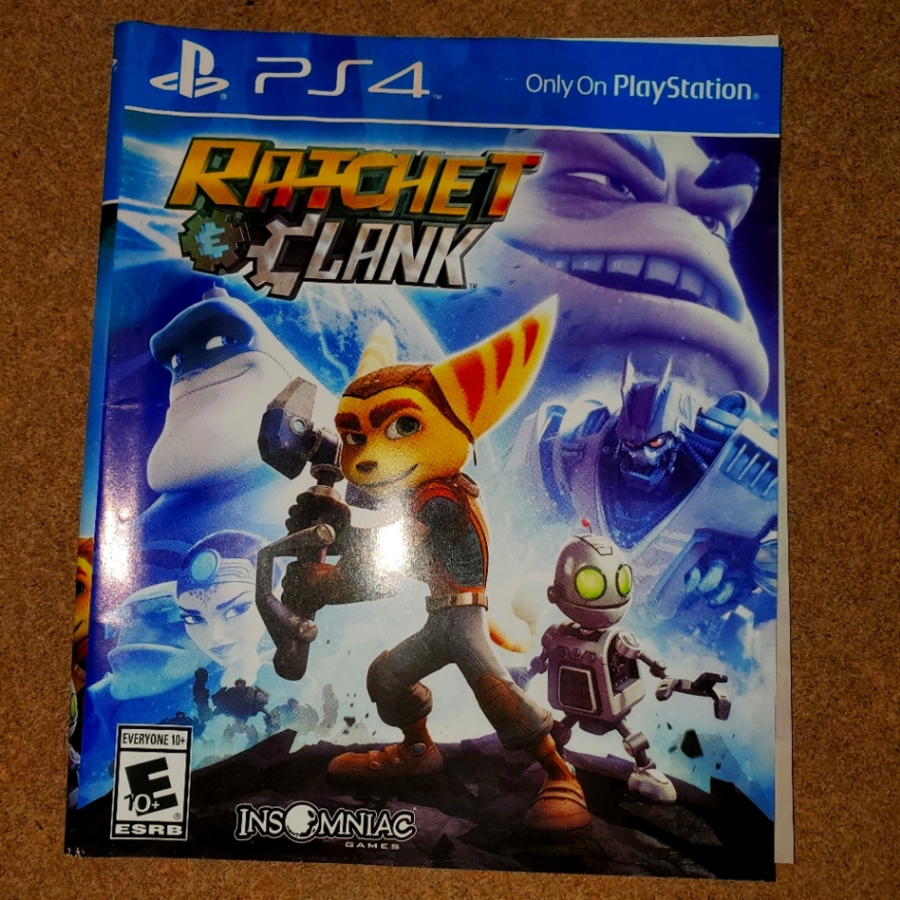 Ps4 Game, Ratchet & Clank